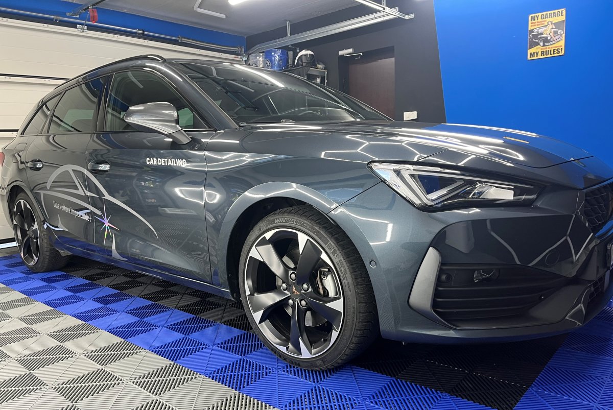 Traitement céramique sur carrosserie