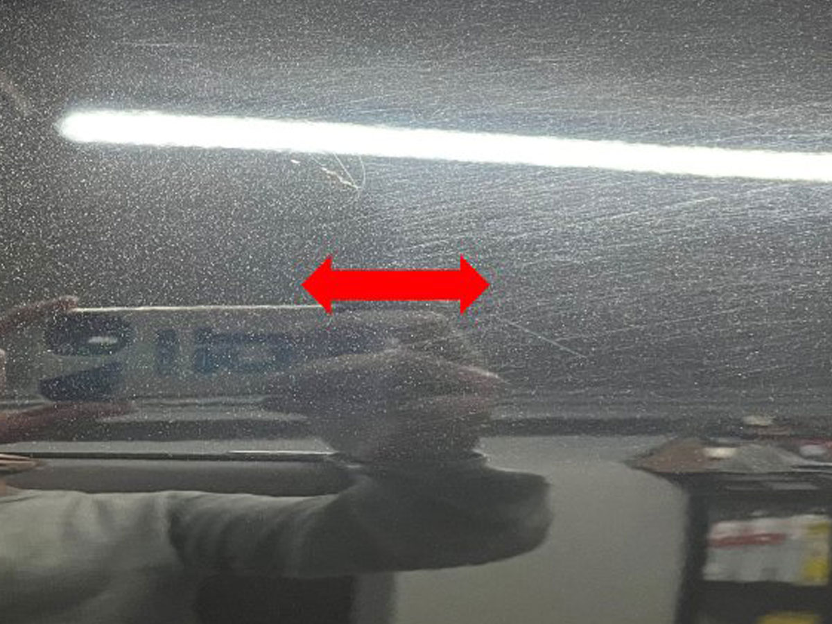 Micro rayures sur voiture
